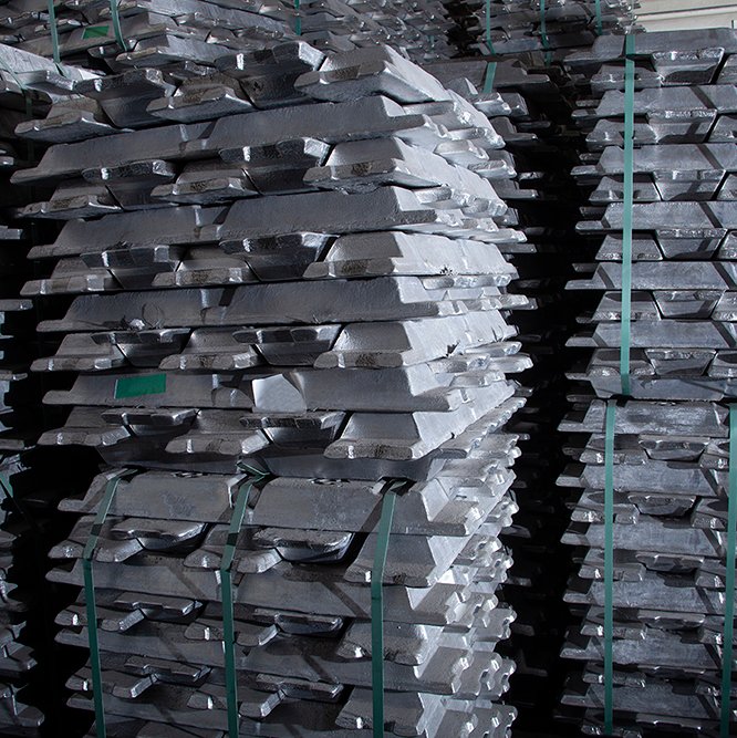 heap of untreated raw steel at the factory